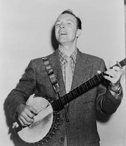 Pete Seeger, American folk singer